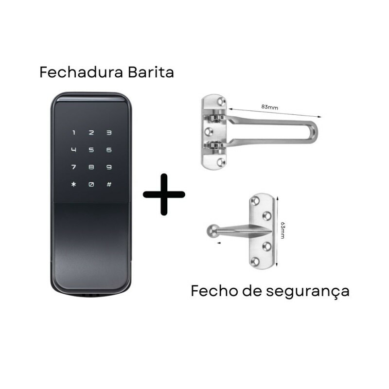FECHADURA RESIDENCIAL BARITA - FECHO DE SEGURANÇA - COMBO - PROMOÇÃO