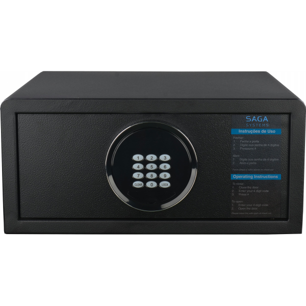 COFRE ELETRONICO EXCLUSIVE PRETO